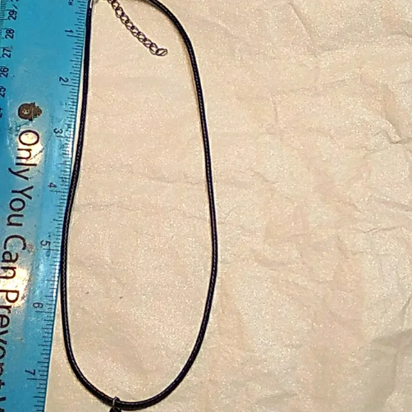 Cat crescent moon pendant necklace, celestial, star moon - Picture 3 of 3